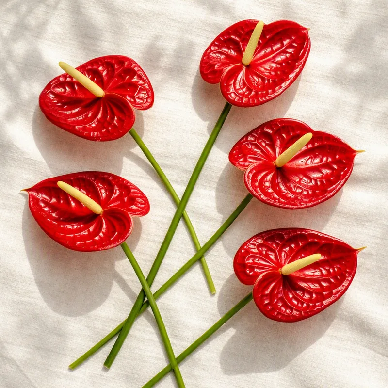 Anthurium (fleur flamant) - classique - image 4
