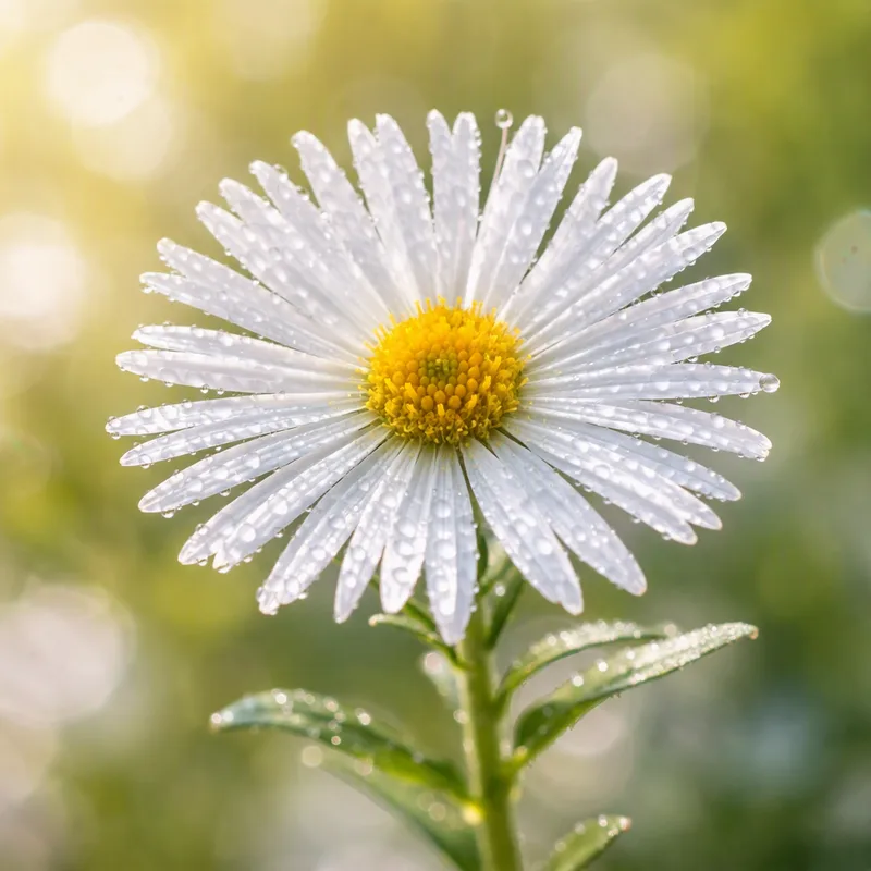 Aster - blanc