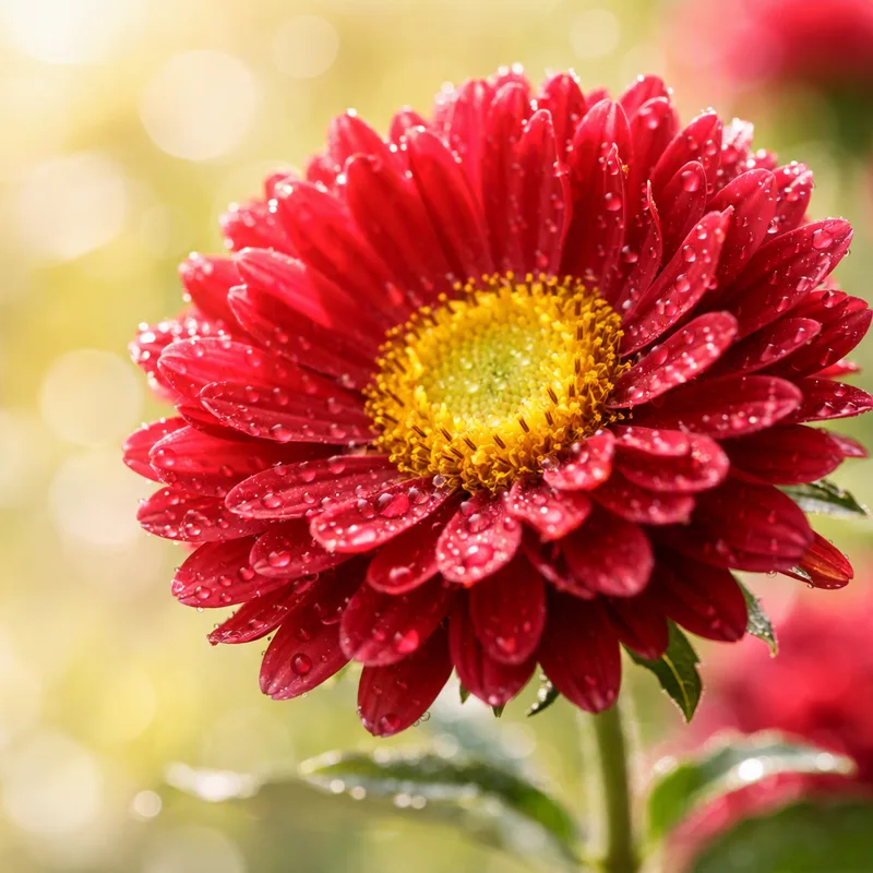 Aster d'été - rouge