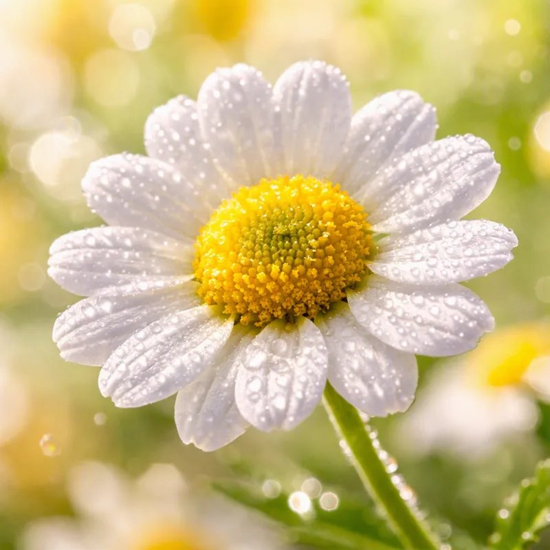 Camomille - blanc