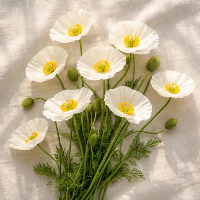 Coquelicot - blanc - image 4