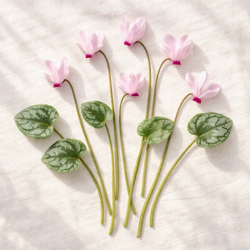 Cyclamen - rose - image 4