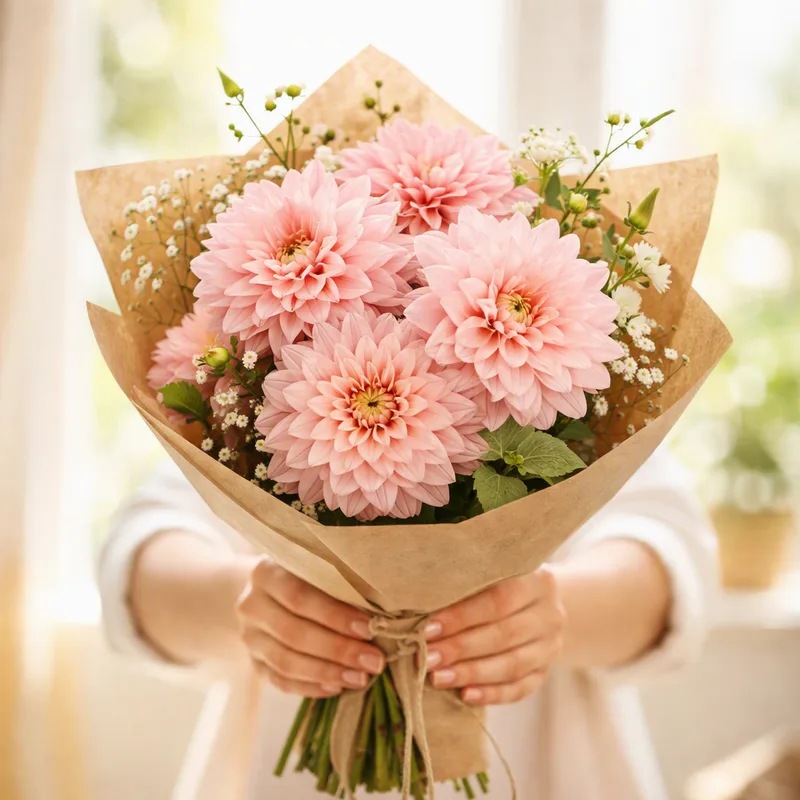 Dahlia - rose - image 3