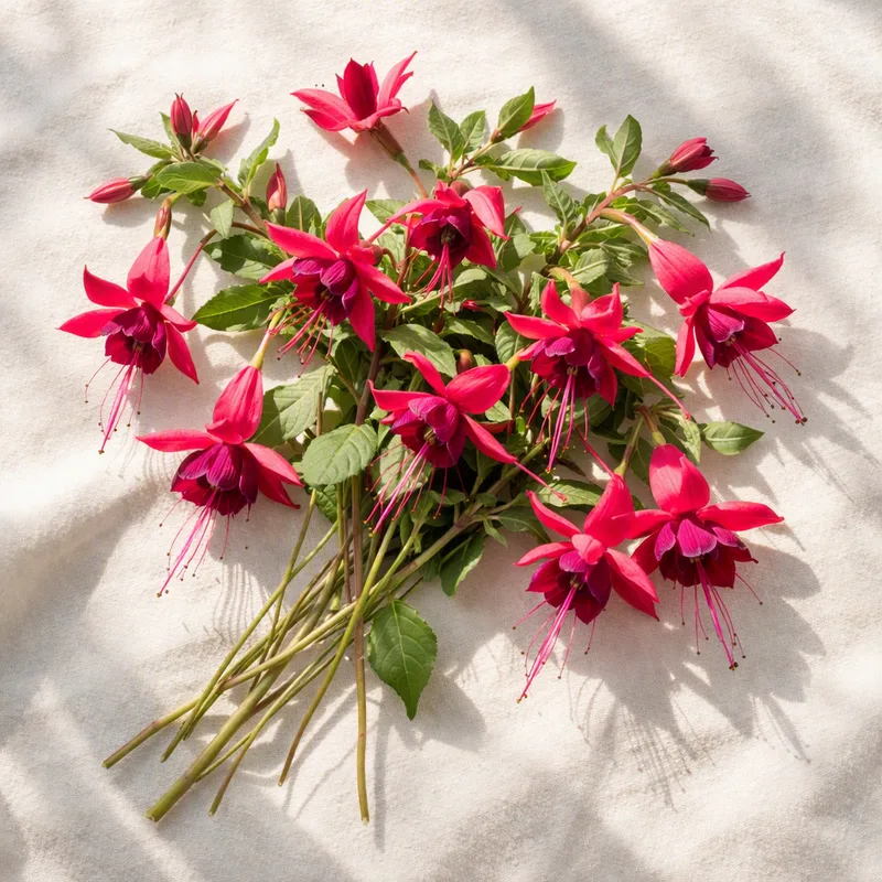 Fuchsia - rouge - image 4