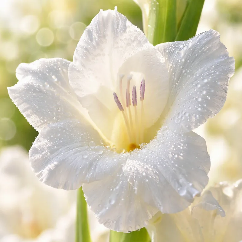 Glaïeul - blanc