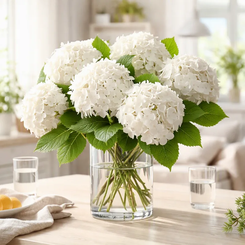 Hortensia - blanc - image 2