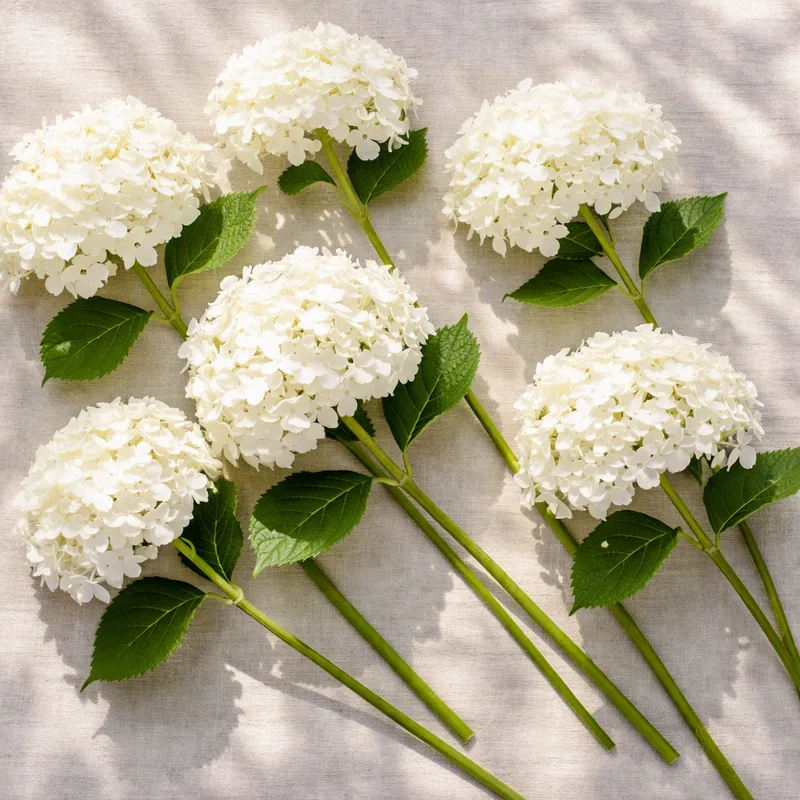 Hortensia - blanc - image 4