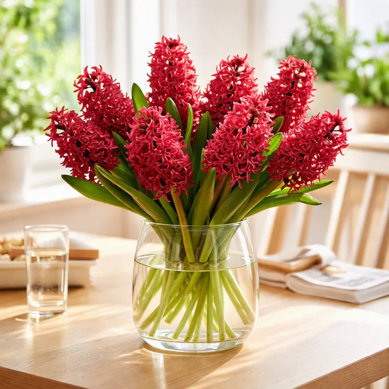 Jacinthe - rouge - image 2