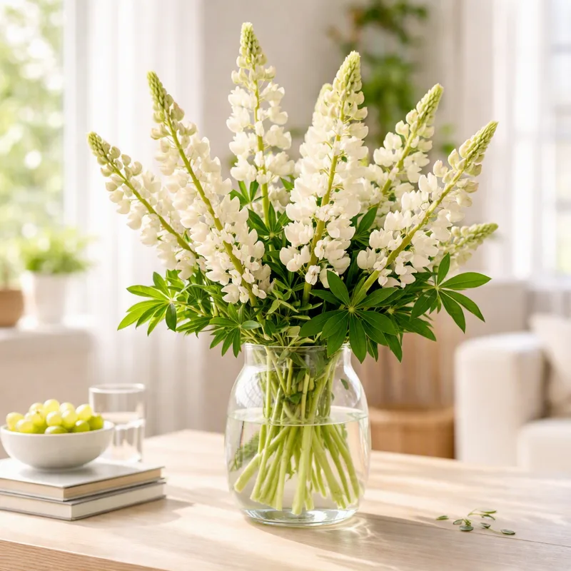 Lupin - blanc - image 2