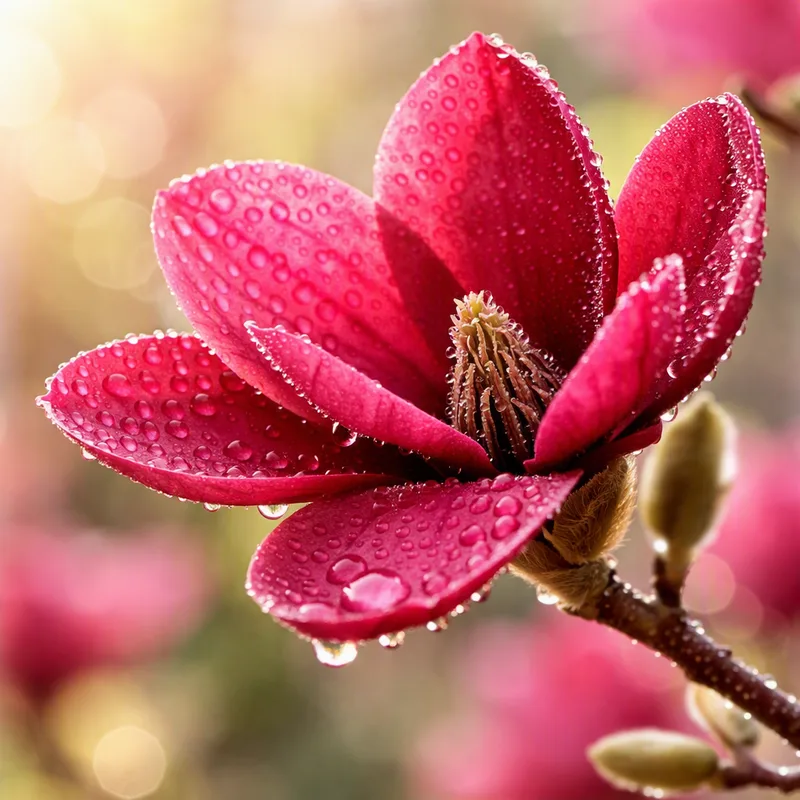 Magnolia - rouge