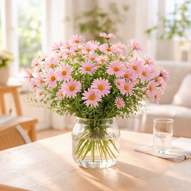 Marguerite arbustive - rose - image 2