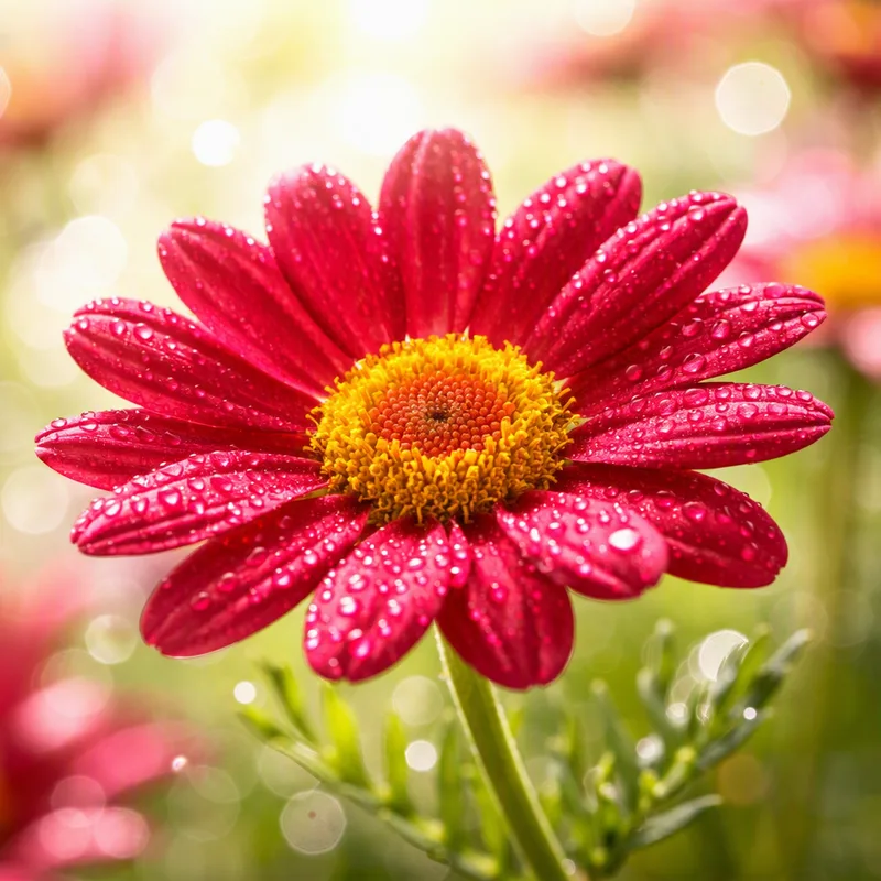 Marguerite - rouge