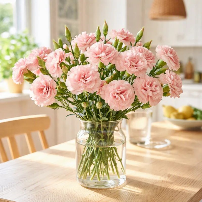 Œillet - rose - image 2
