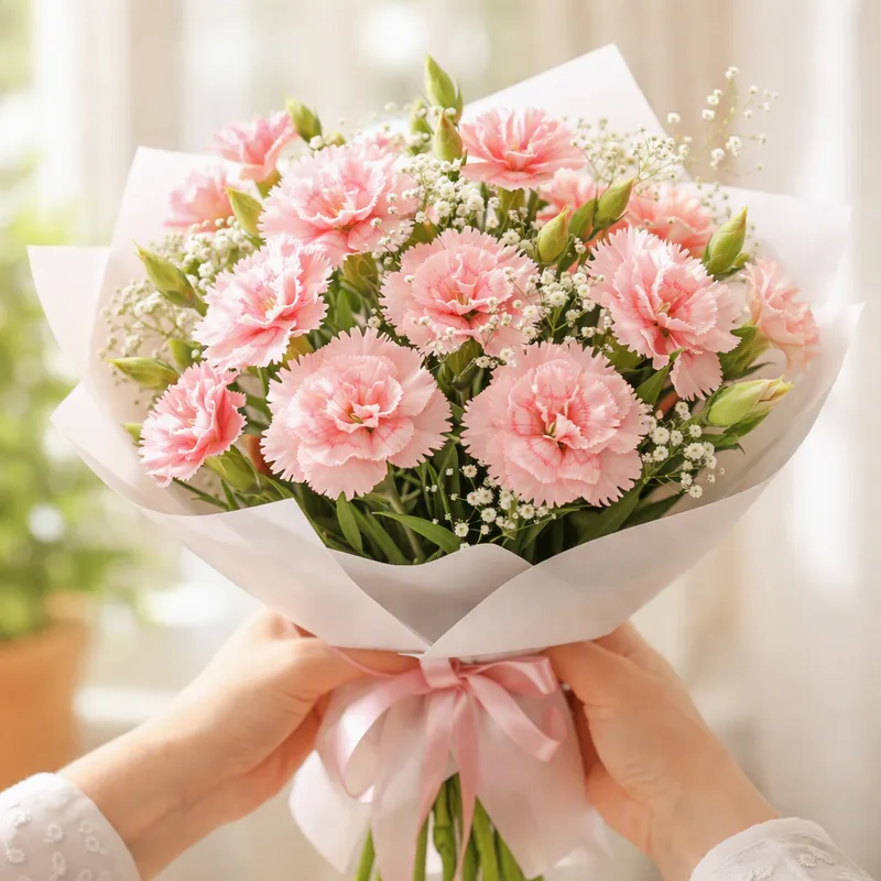 Œillet - rose - image 3
