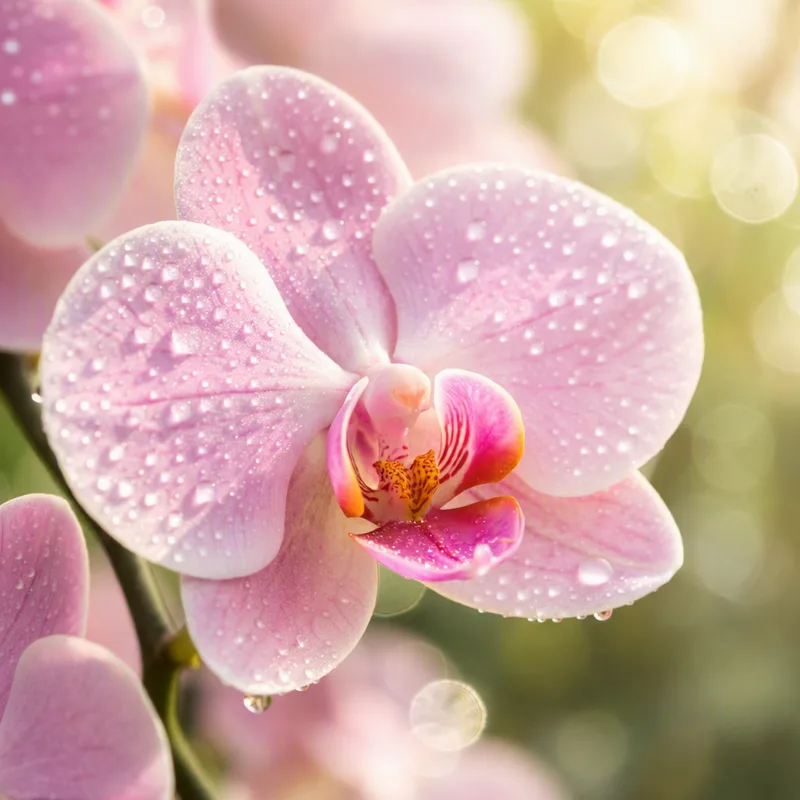 Orchidée (orchidée de mariée) - rose