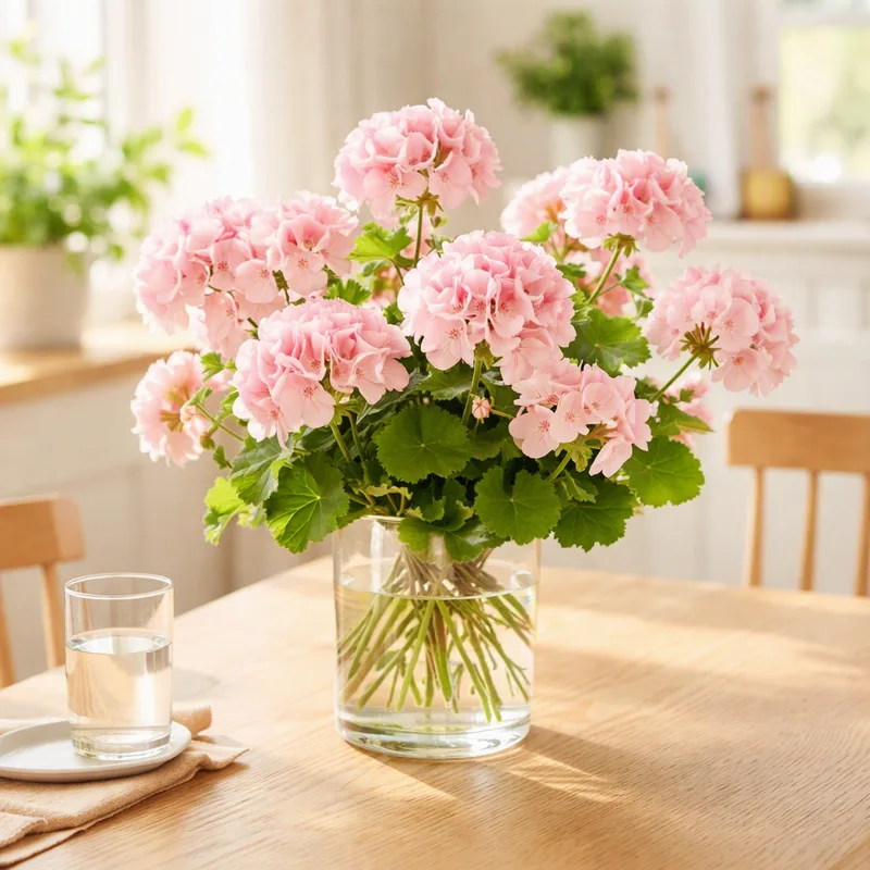 Pélargonium - rose - image 2