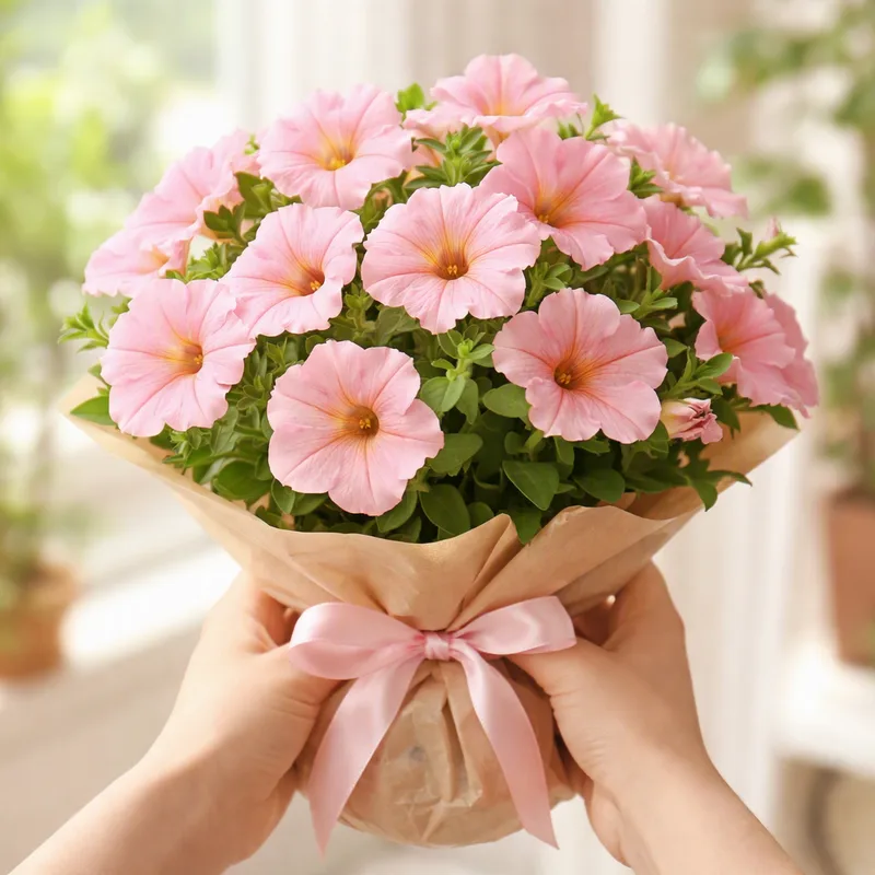 Pétunia - rose - image 3