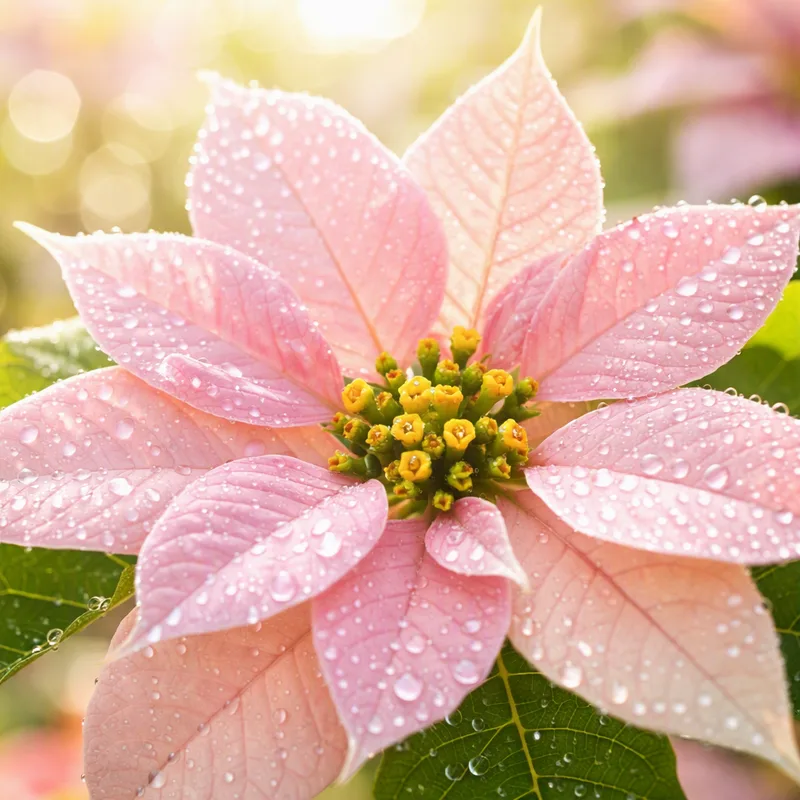 Poinsettia - rose