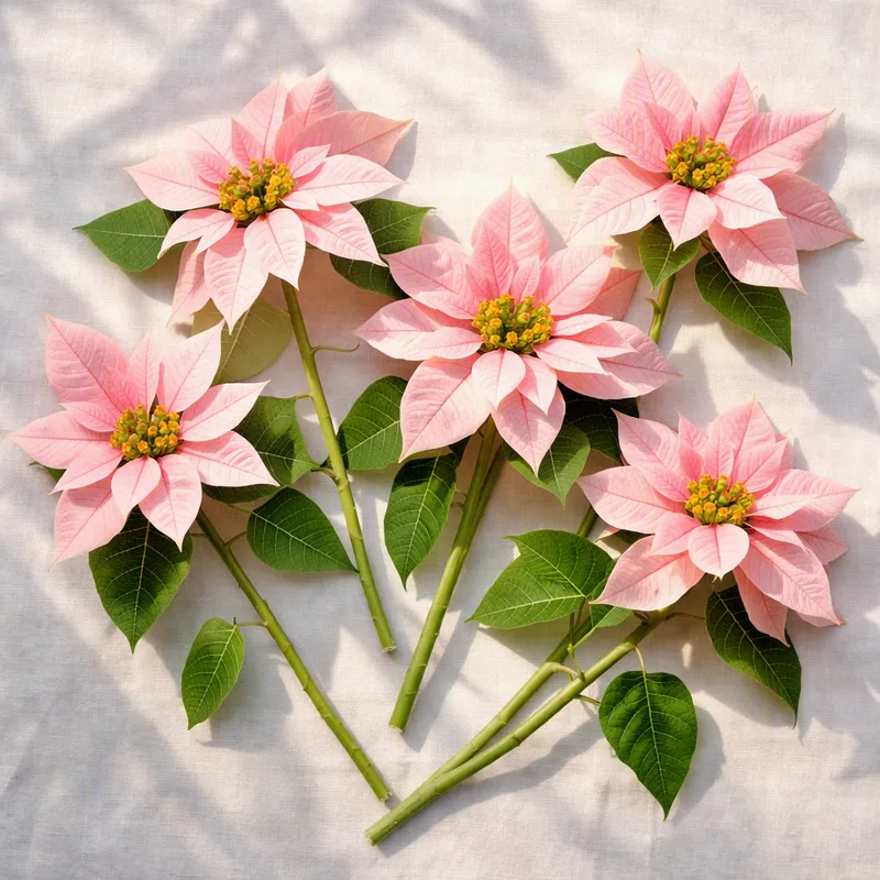 Poinsettia - rose - image 4