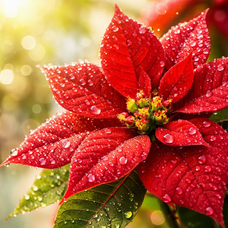 Poinsettia - rouge