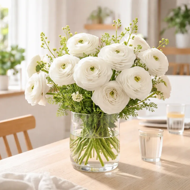 Renoncule - blanc - image 2