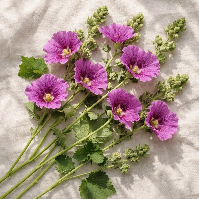 Rose trémière - classique - image 4