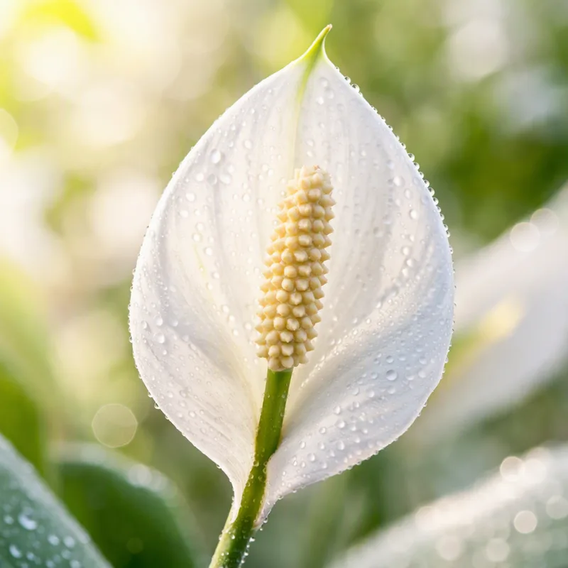 Spathiphyllum - blanc