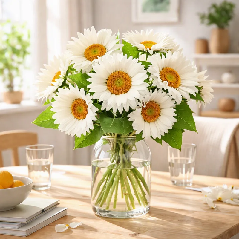 Tournesol - blanc - image 2