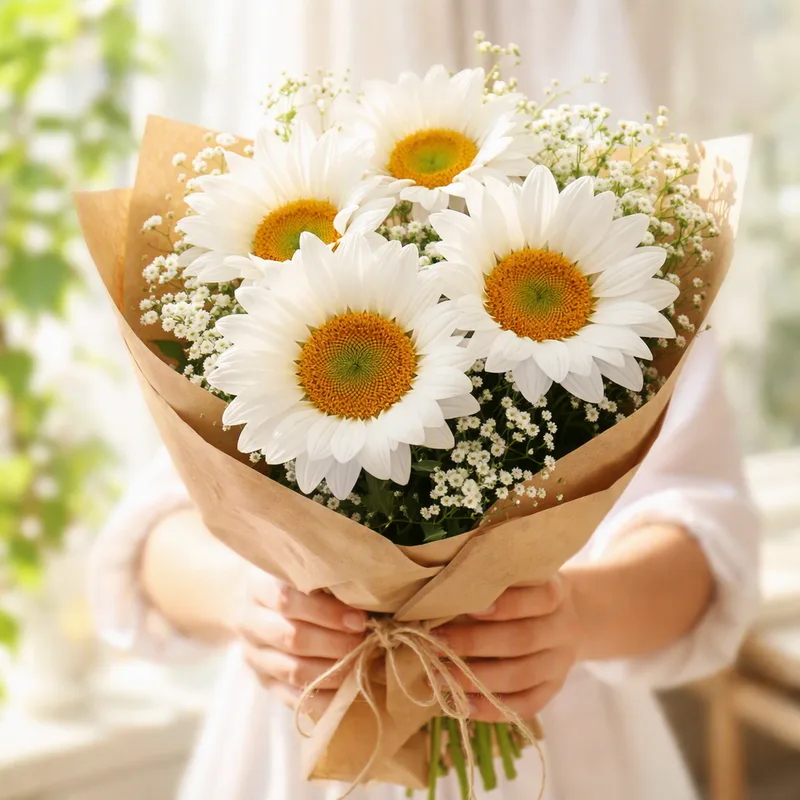 Tournesol - blanc - image 3