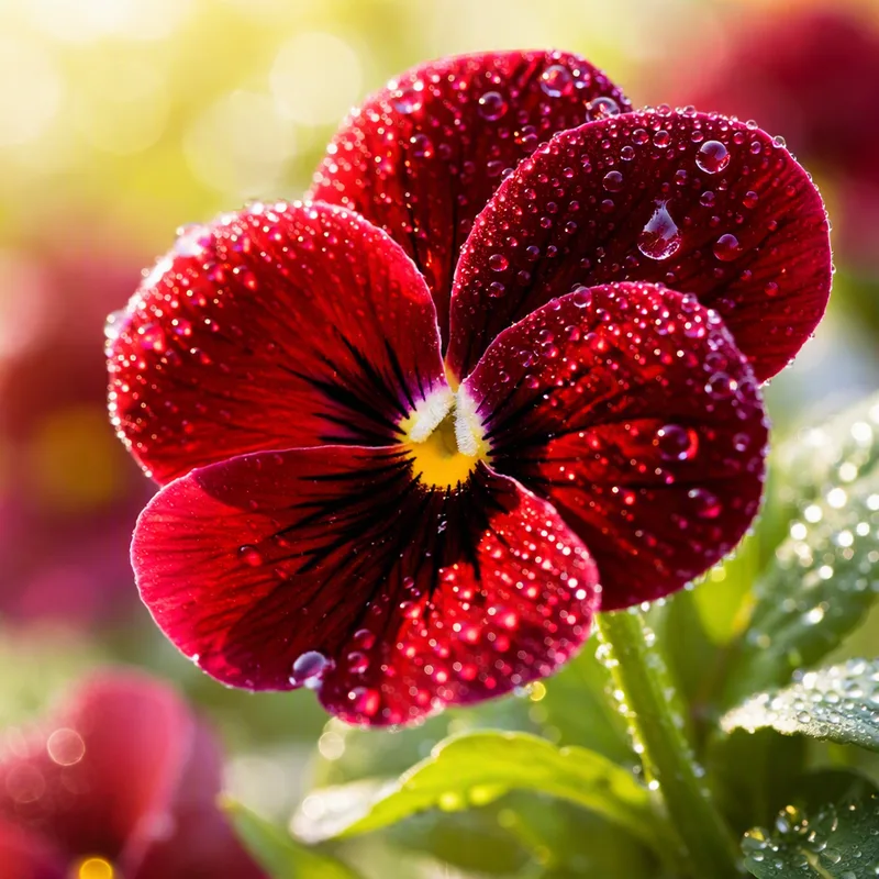 Violette - rouge